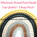 Pearl Beads, Discount Round Pearl Beads, Cheap Pearl Beads, Jewelry Accessories